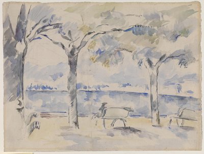 Przystań autorstwa Paul Cézanne