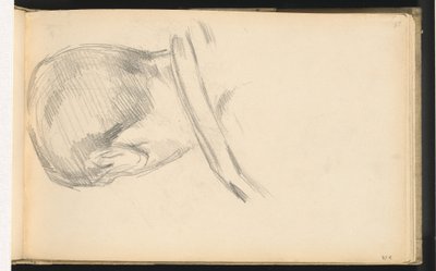 Głowa chłopca widzianego z tyłu autorstwa Paul Cézanne
