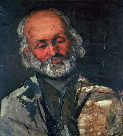 Głowa starego człowieka, c.1866 autorstwa Paul Cézanne