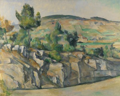 Hillside w Prowansji, c. 1890 autorstwa Paul Cézanne