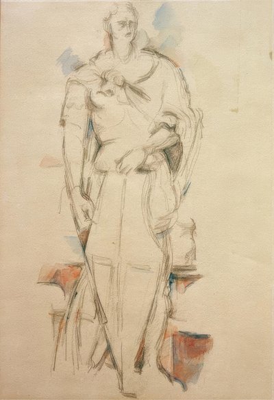 Św. Jerzy według Donatello autorstwa Paul Cézanne