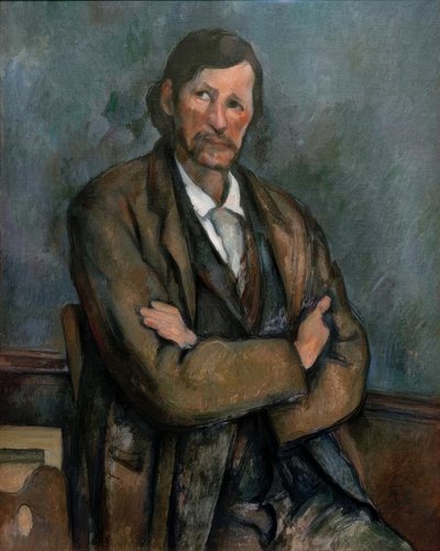 Mężczyzna ze skrzyżowanymi rękami autorstwa Paul Cézanne