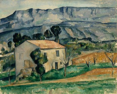 Dom w Prowansji, 1886-1890 autorstwa Paul Cézanne