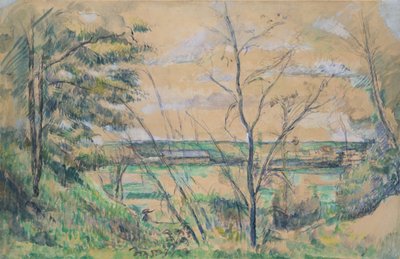 W dolinie Oise, 1878-80. autorstwa Paul Cézanne