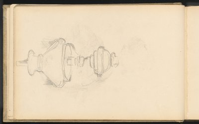 Lampa naftowa autorstwa Paul Cézanne