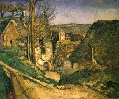 Dom wisielca, Auvers-sur-Oise autorstwa Paul Cézanne