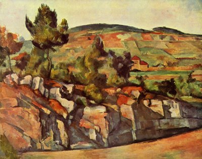 Droga w Prowansji autorstwa Paul Cézanne