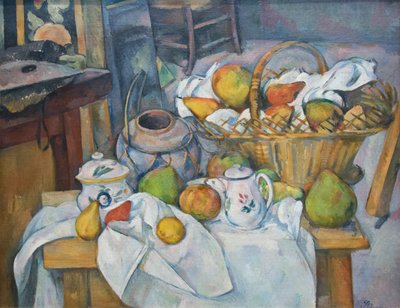 Stół kuchenny autorstwa Paul Cézanne