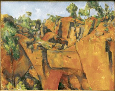 La carrière de Bibémus (kamieniołom Bibémus) autorstwa Paul Cézanne
