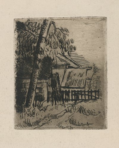 Krajobraz w Auvers autorstwa Paul Cézanne