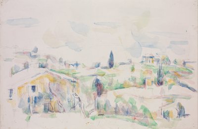 Krajobraz w Prowansji autorstwa Paul Cézanne