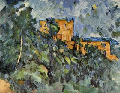 Le Château Noir autorstwa Paul Cézanne