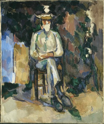 Ogrodnik Vallier, ok. 1904-1906. autorstwa Paul Cézanne