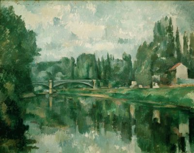 Le Pont de Creteil (Most nad Marną, w Creteil autorstwa Paul Cézanne