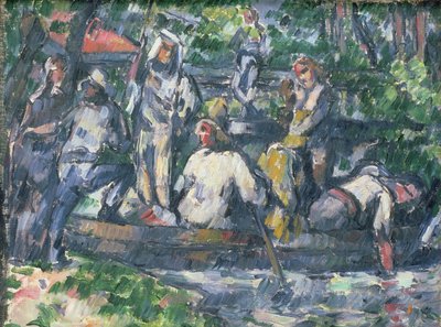 Wypłynięcie na wodę, 1879-82 autorstwa Paul Cézanne