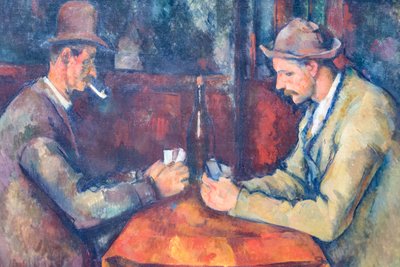 Grający w karty, Cézanne, Musée d
