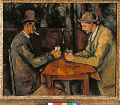 Gracze w karty autorstwa Paul Cézanne