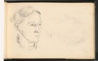 Madame Cézanne, 18821887. autorstwa Paul Cézanne
