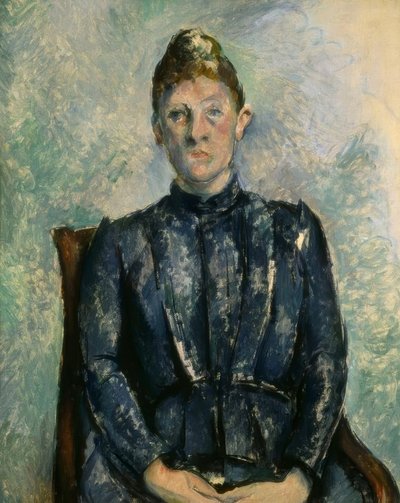 Portret Madame Cézanne autorstwa Paul Cézanne