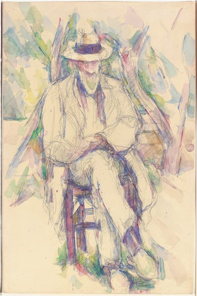 Portret Valliera, 1904-06 autorstwa Paul Cézanne