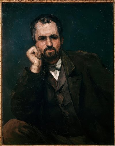 Portret mężczyzny autorstwa Paul Cézanne