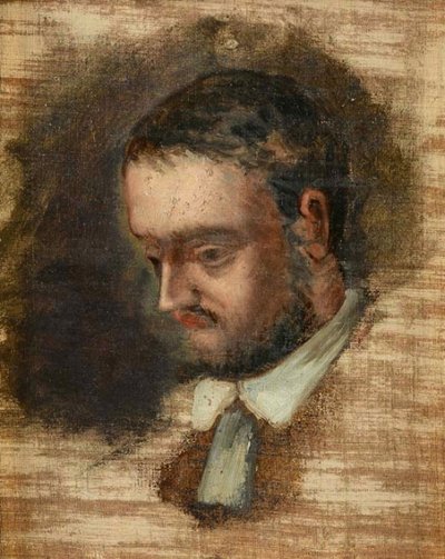 Portret Emila Zoli 1840-1902, ok. 1862-1864. autorstwa Paul Cézanne