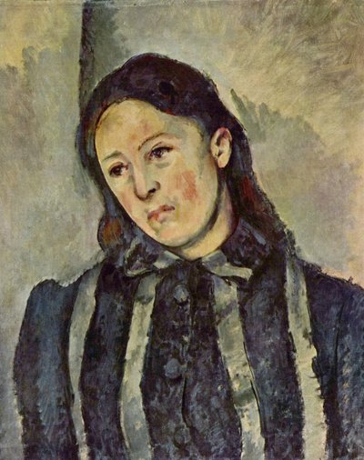 Portret Madame Cézanne autorstwa Paul Cézanne
