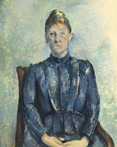 Portret Madame Cézanne autorstwa Paul Cézanne