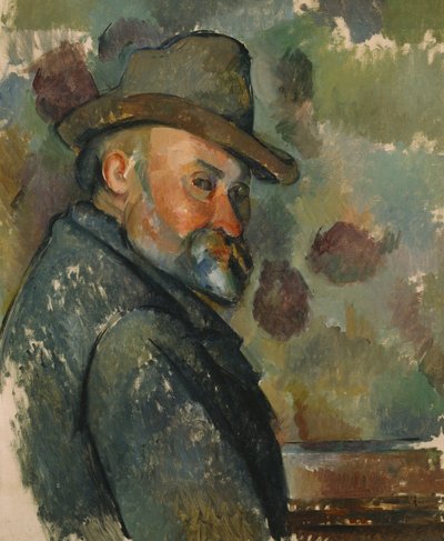 Autoportret w kapeluszu autorstwa Paul Cézanne