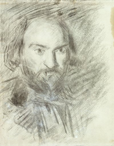 Autoportret; Autoportret, ok. 1874 r. autorstwa Paul Cézanne