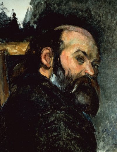 Autoportret (olej na płótnie) autorstwa Paul Cézanne