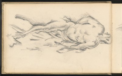 Studium „Milo z Krotony” Pugeta autorstwa Paul Cézanne