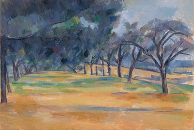 Aleja w Marines autorstwa Paul Cézanne