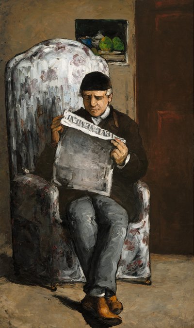Ojciec artysty, czytanie „L