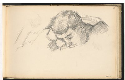 Czytanie syna artysty, c. 1887. autorstwa Paul Cézanne