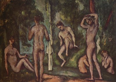 Kąpiących się, 1894, 1937. autorstwa Paul Cézanne