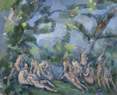 Kąpiący się, 1899-1904 autorstwa Paul Cézanne