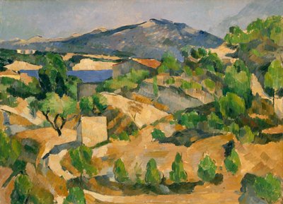 „Zapora Francois Zola”, 1877-8 autorstwa Paul Cézanne
