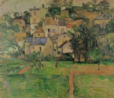 په پونټوز کې هرمیټیج، 1884 پولی autorstwa Paul Cézanne