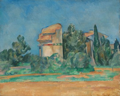 Wieża Gołębi w Bellevue autorstwa Paul Cézanne