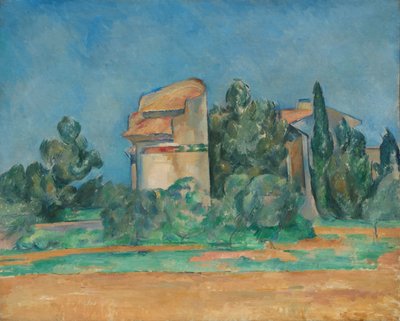 Wieża Gołębi w Bellevue, 1890. autorstwa Paul Cézanne