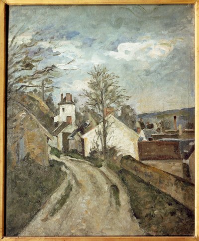 Dom doktora Gacheta w Auvers (olej na płótnie) autorstwa Paul Cézanne
