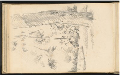 Drzewa i krzewy autorstwa Paul Cézanne