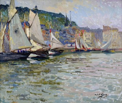 Honfleur autorstwa Paul Elie Gernez