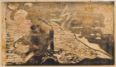 Ten papież, 1893-94., 1893-94. autorstwa Paul Gauguin