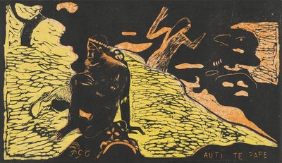 Auti te Pape Kobiety nad rzeką, 18941895. autorstwa Paul Gauguin