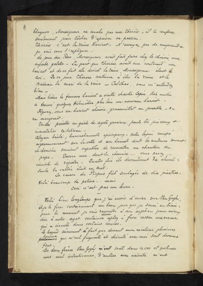 Avant et après - Opis pobytu Gauguina u Vincenta van Gogha w Arles (s. 8) autorstwa Paul Gauguin