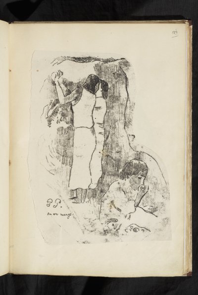 Przed i po - jemy to autorstwa Paul Gauguin