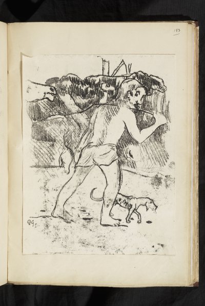 Przed i po - Powrót z polowania autorstwa Paul Gauguin