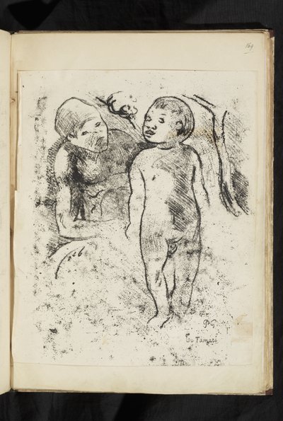 Przed i po - Te tamari („Dziecko”) autorstwa Paul Gauguin